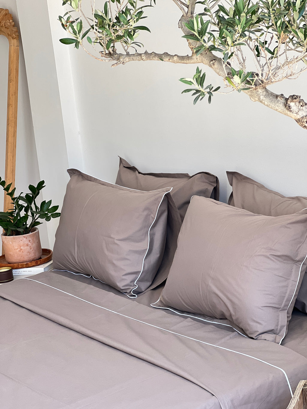 Parure Espresso - 100% coton