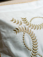 Parure Satin de Coton Brodé