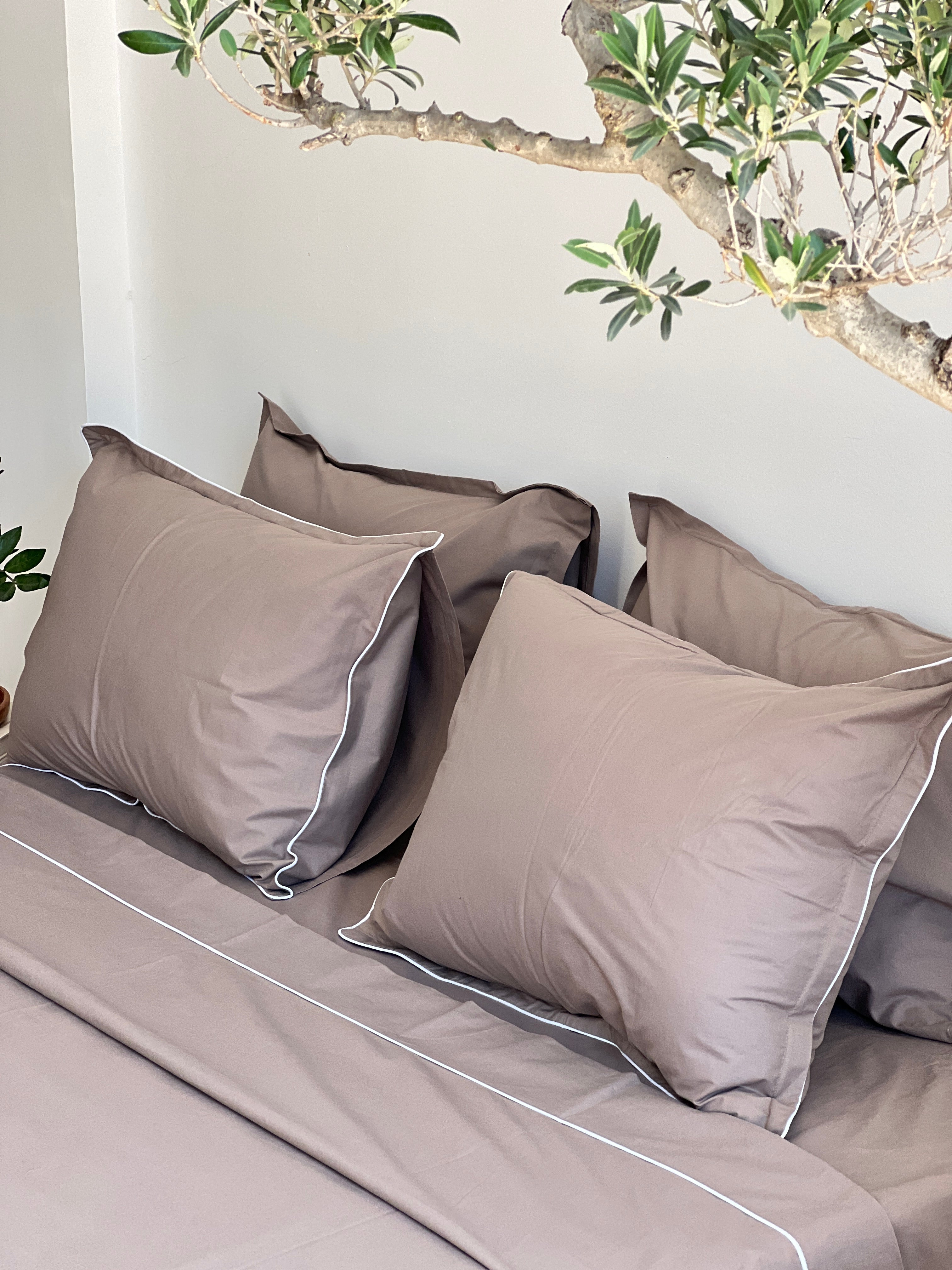 Parure Espresso - 100% coton