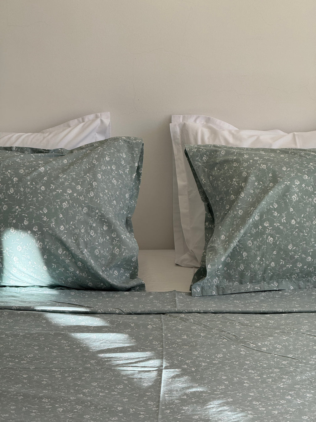 Parure Fleur d'été - 100% coton