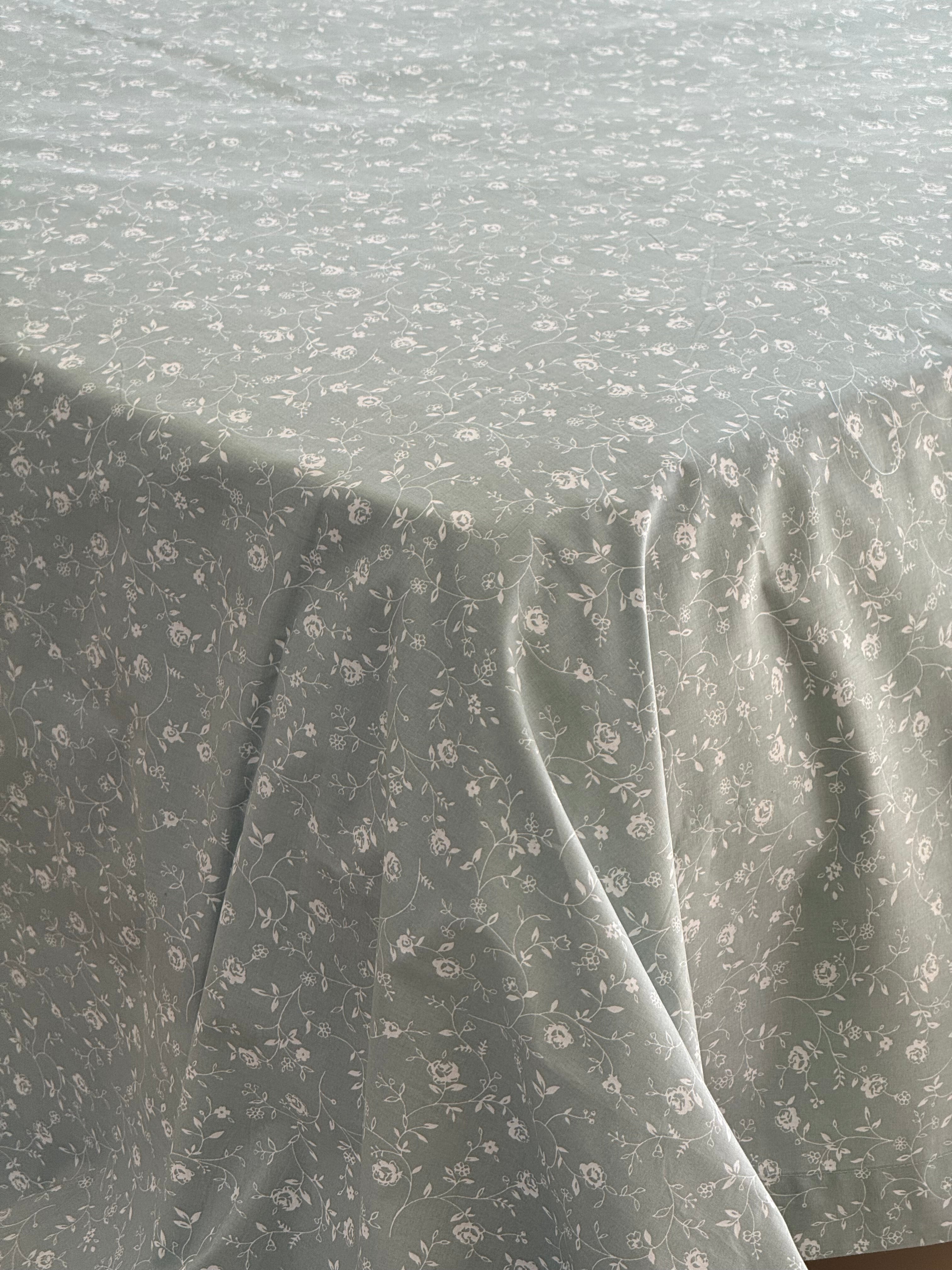 Parure Fleur d'été - 100% coton