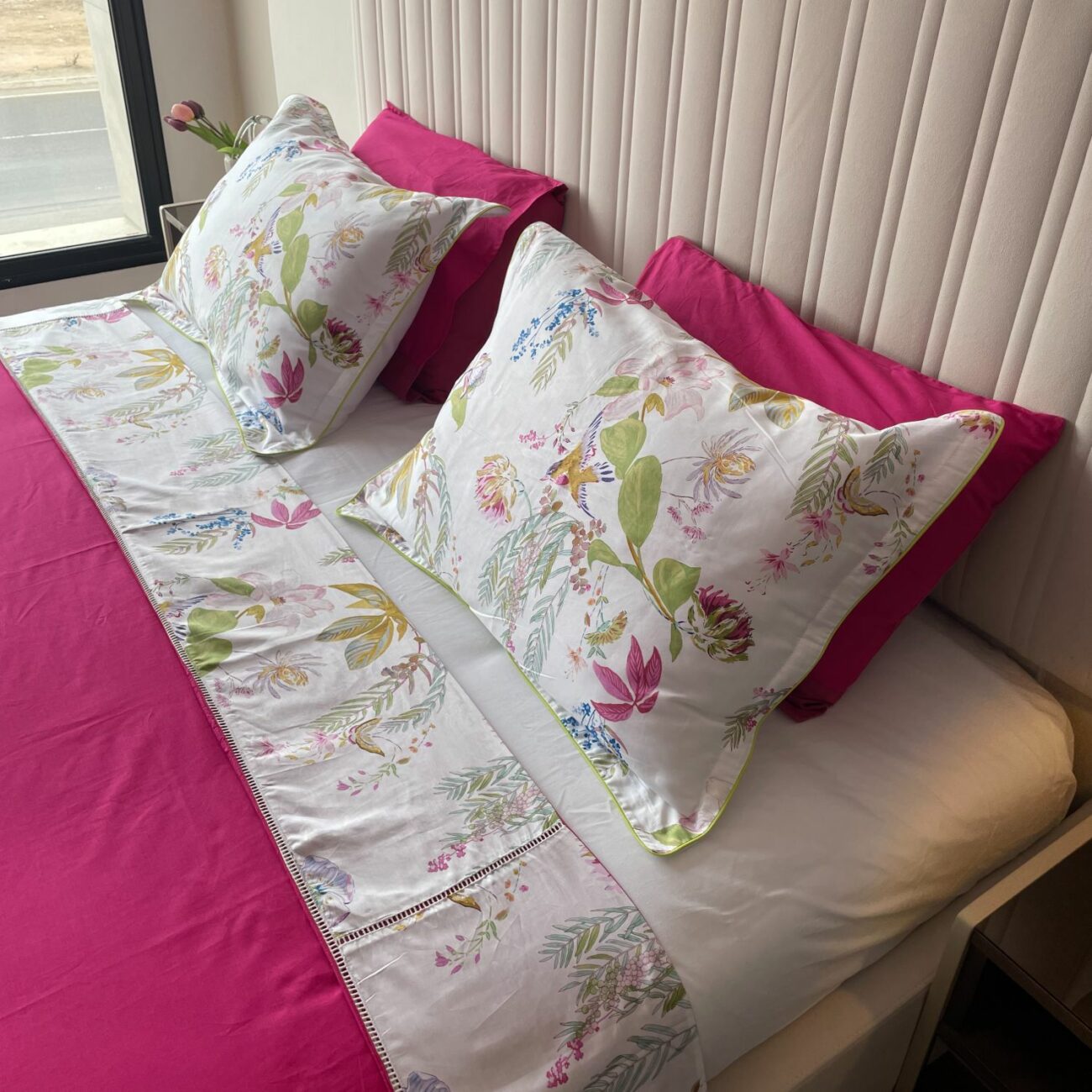 Parure de lit rose – Image 5