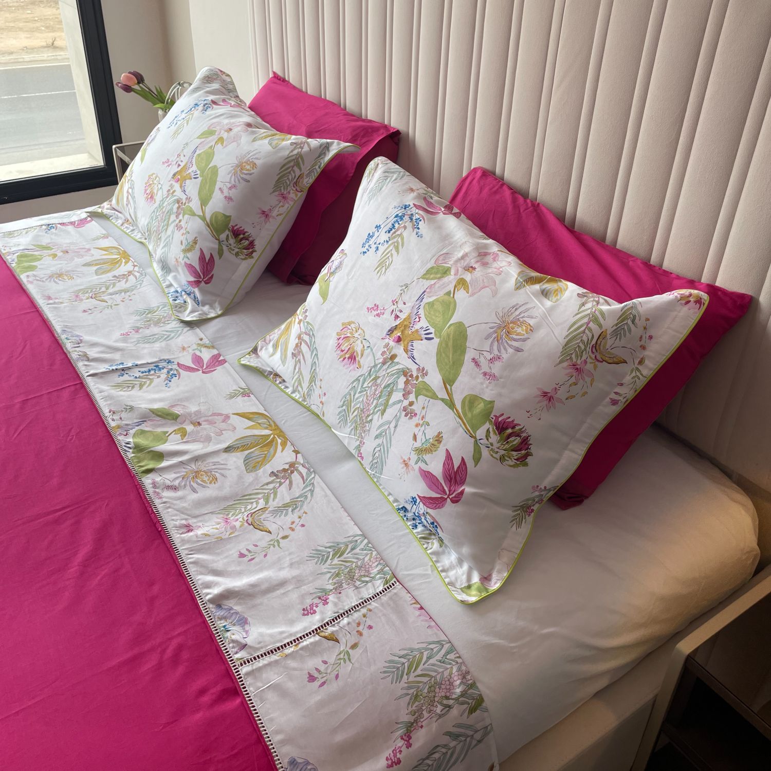 Parure de lit rose – Image 5