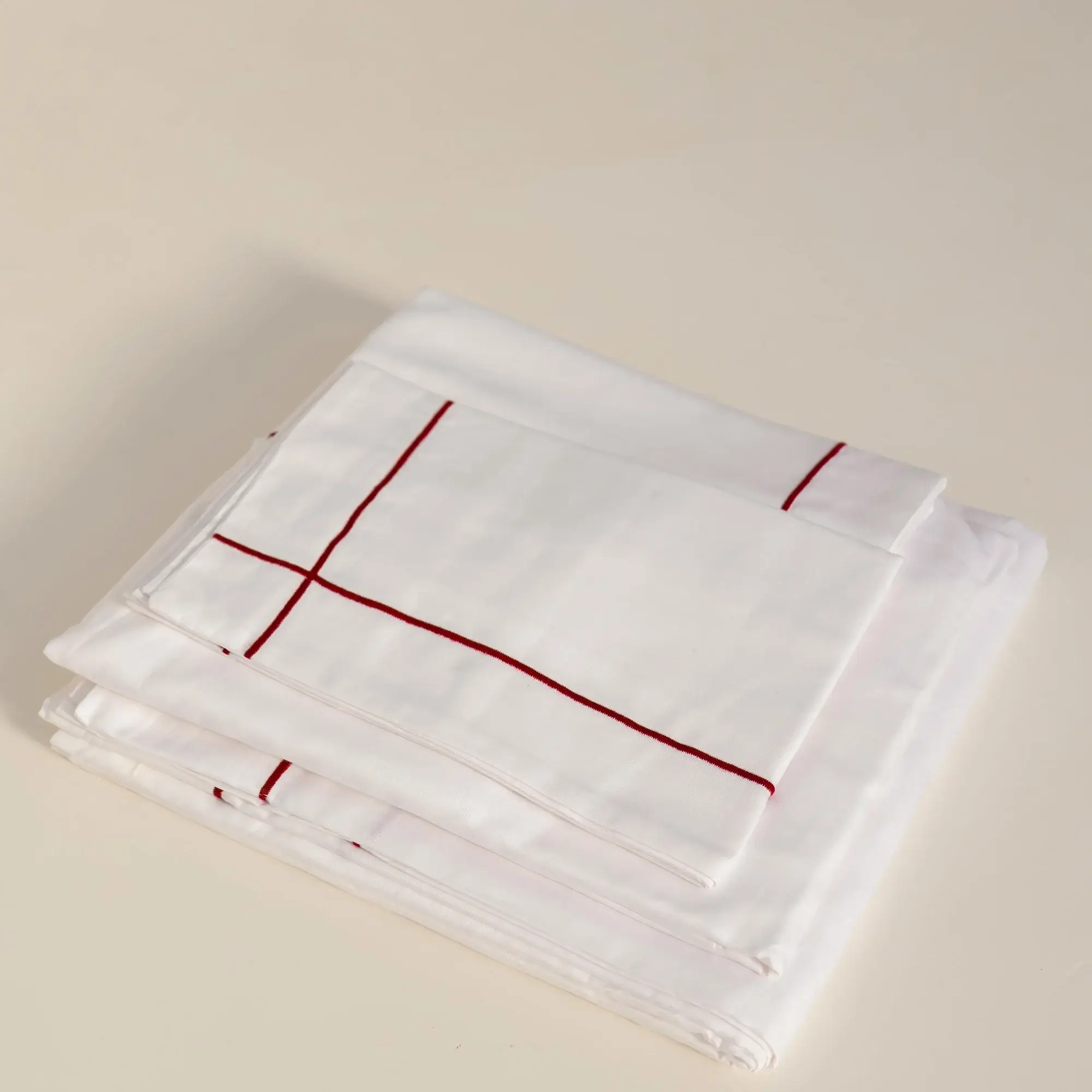 Parure de lit satin de coton Avec Bourdon – Image 5