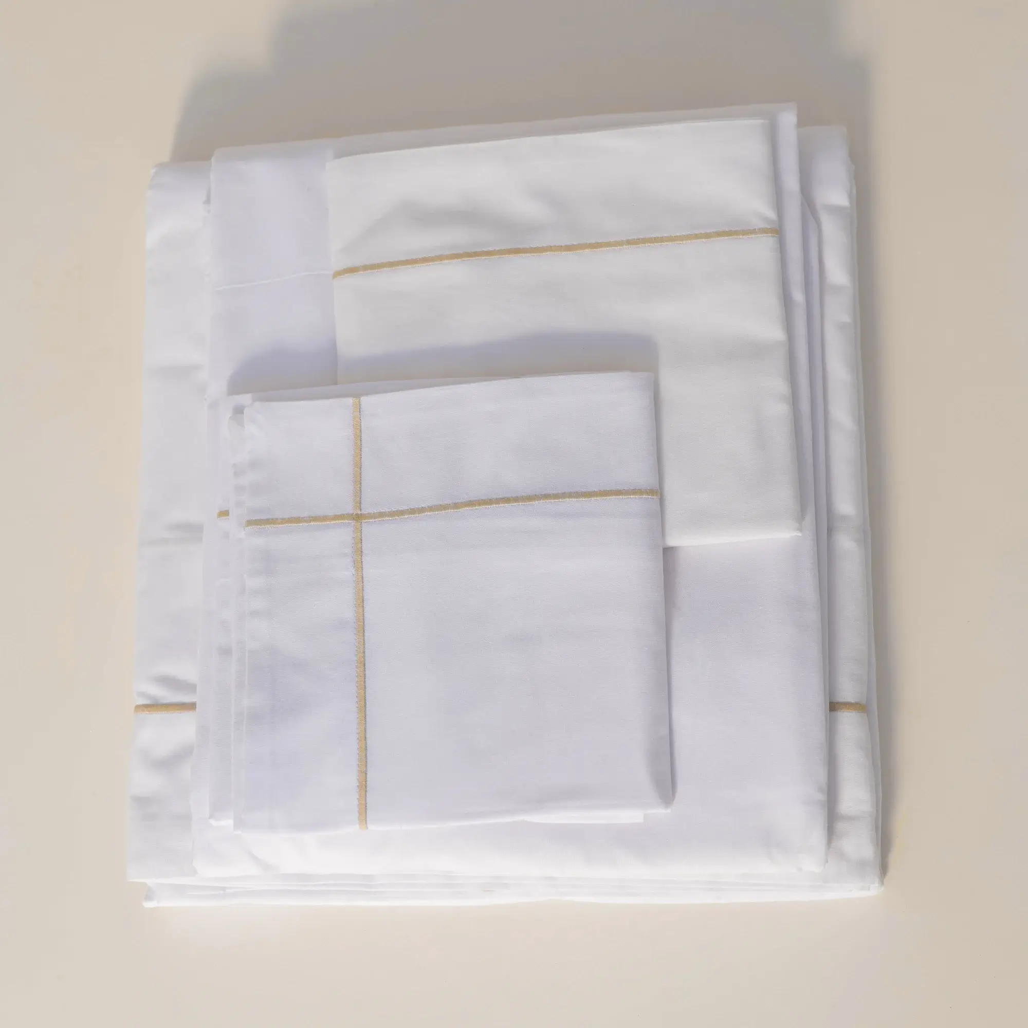 Parure de lit satin de coton Avec Bourdon – Image 16