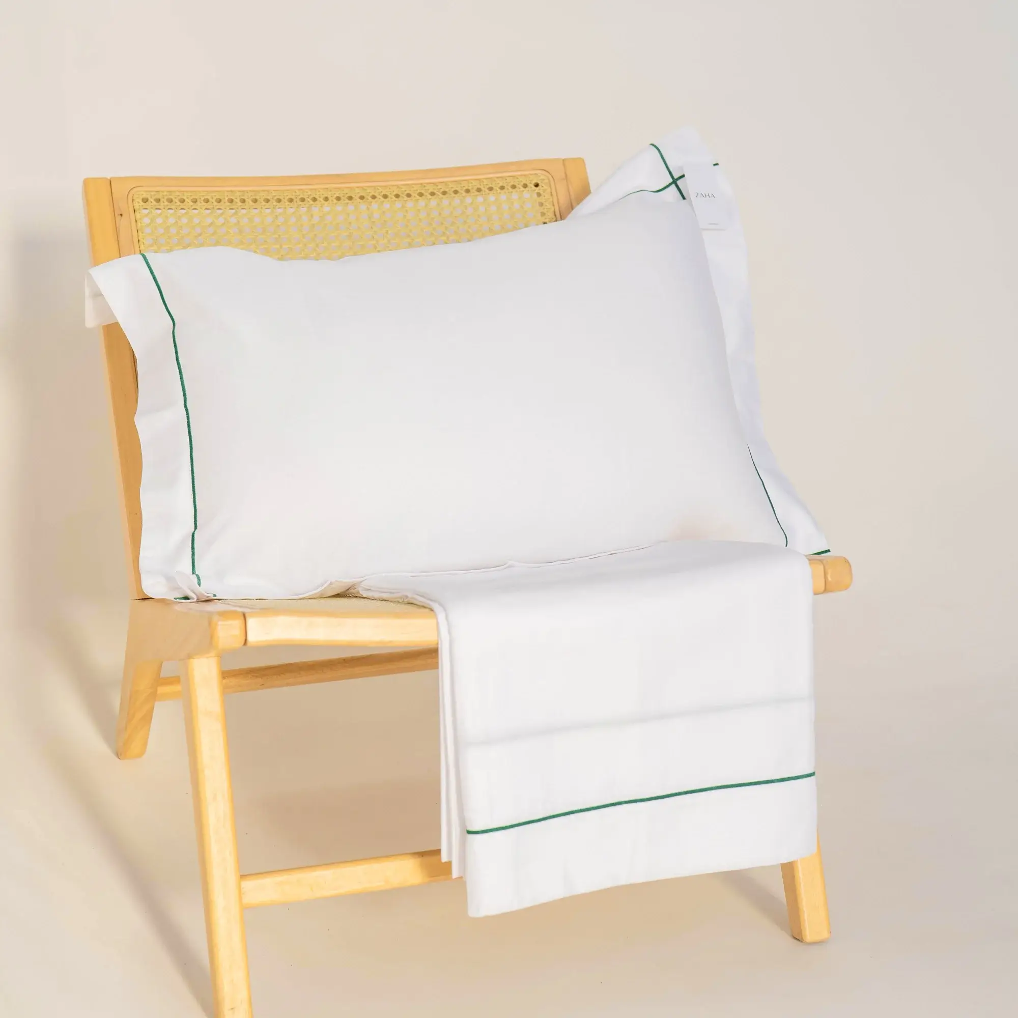 Parure de lit satin de coton Avec Bourdon – Image 20
