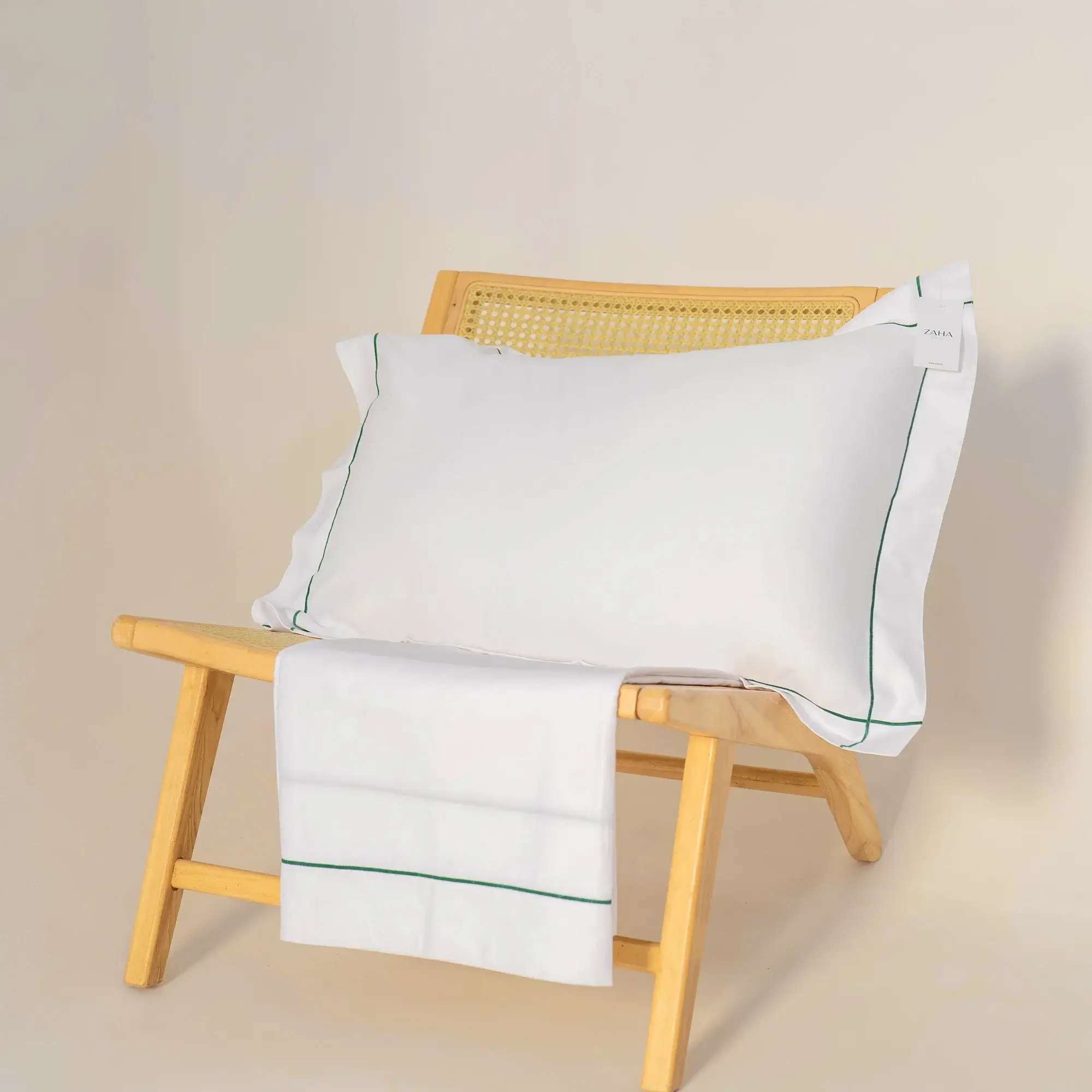 Parure de lit satin de coton Avec Bourdon – Image 21