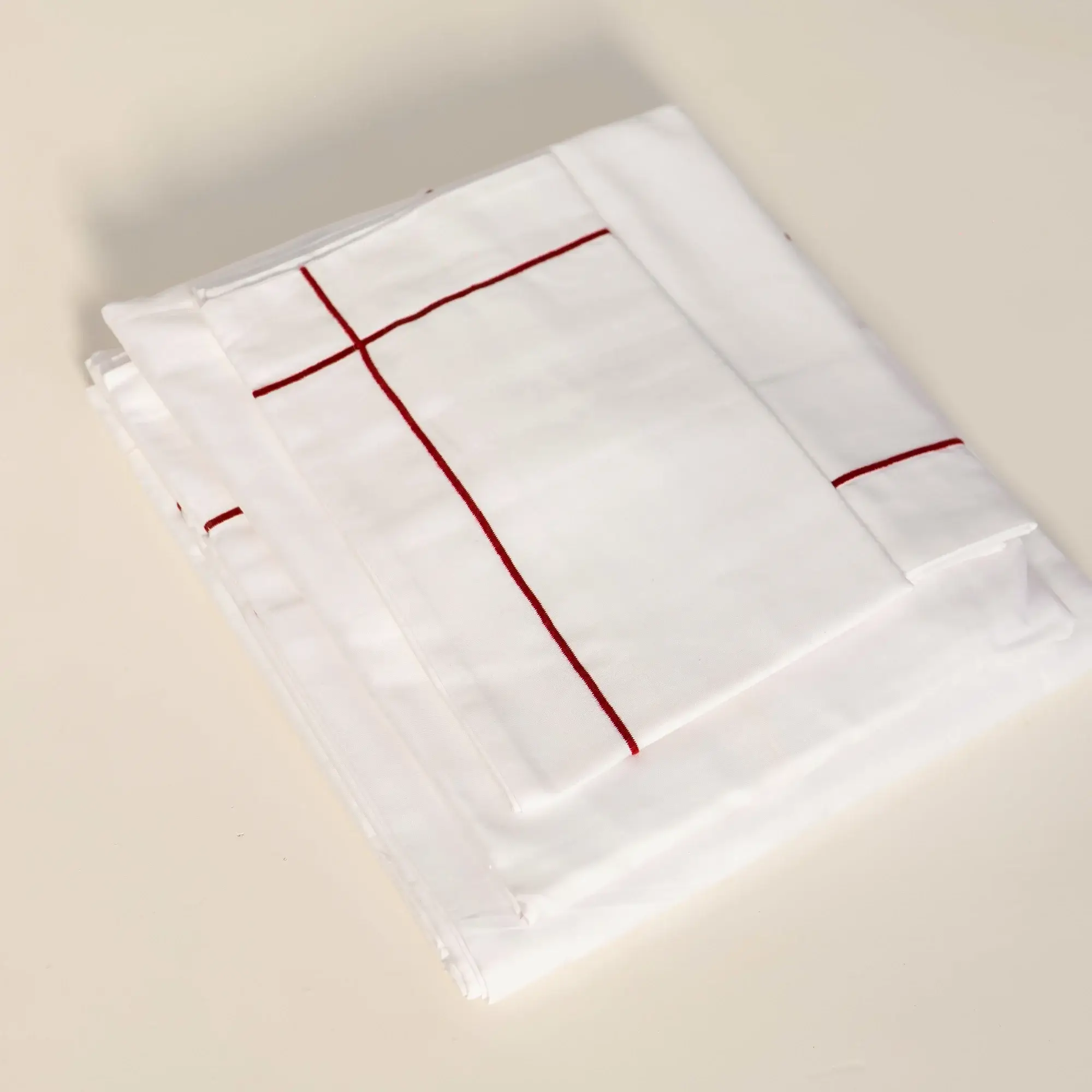 Parure de lit satin de coton Avec Bourdon – Image 6