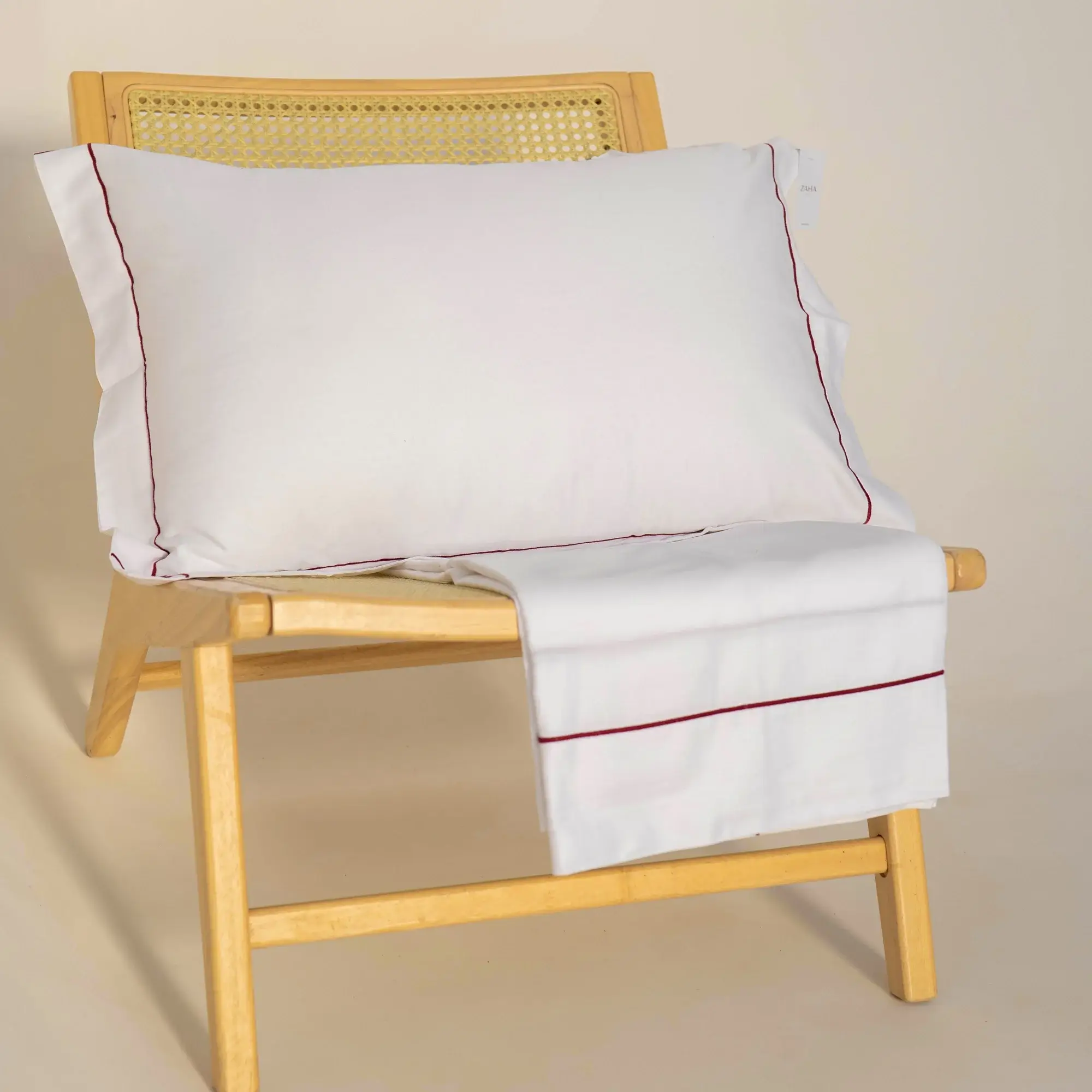 Parure de lit satin de coton Avec Bourdon – Image 12