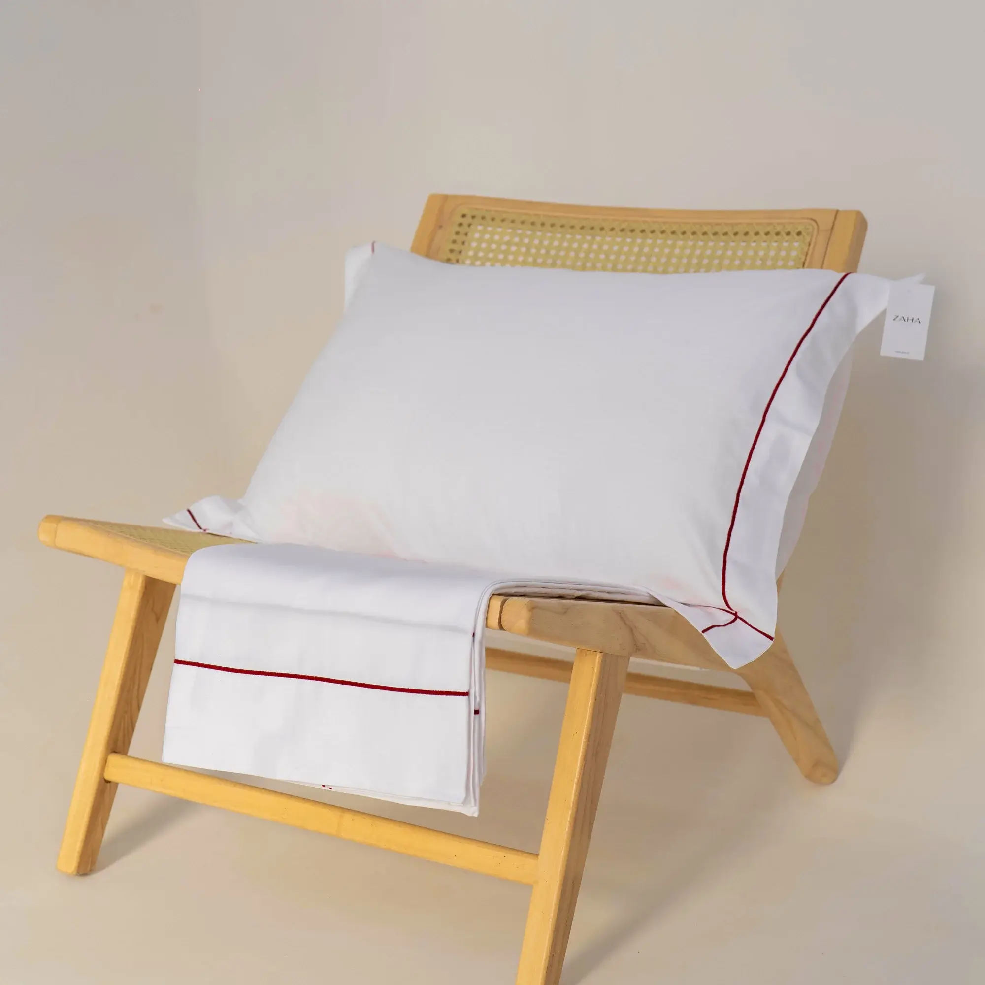 Parure de lit satin de coton Avec Bourdon – Image 13